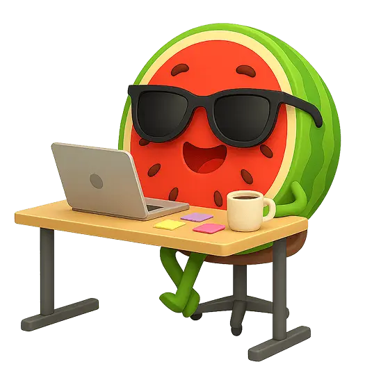 Watermelon Mascotte