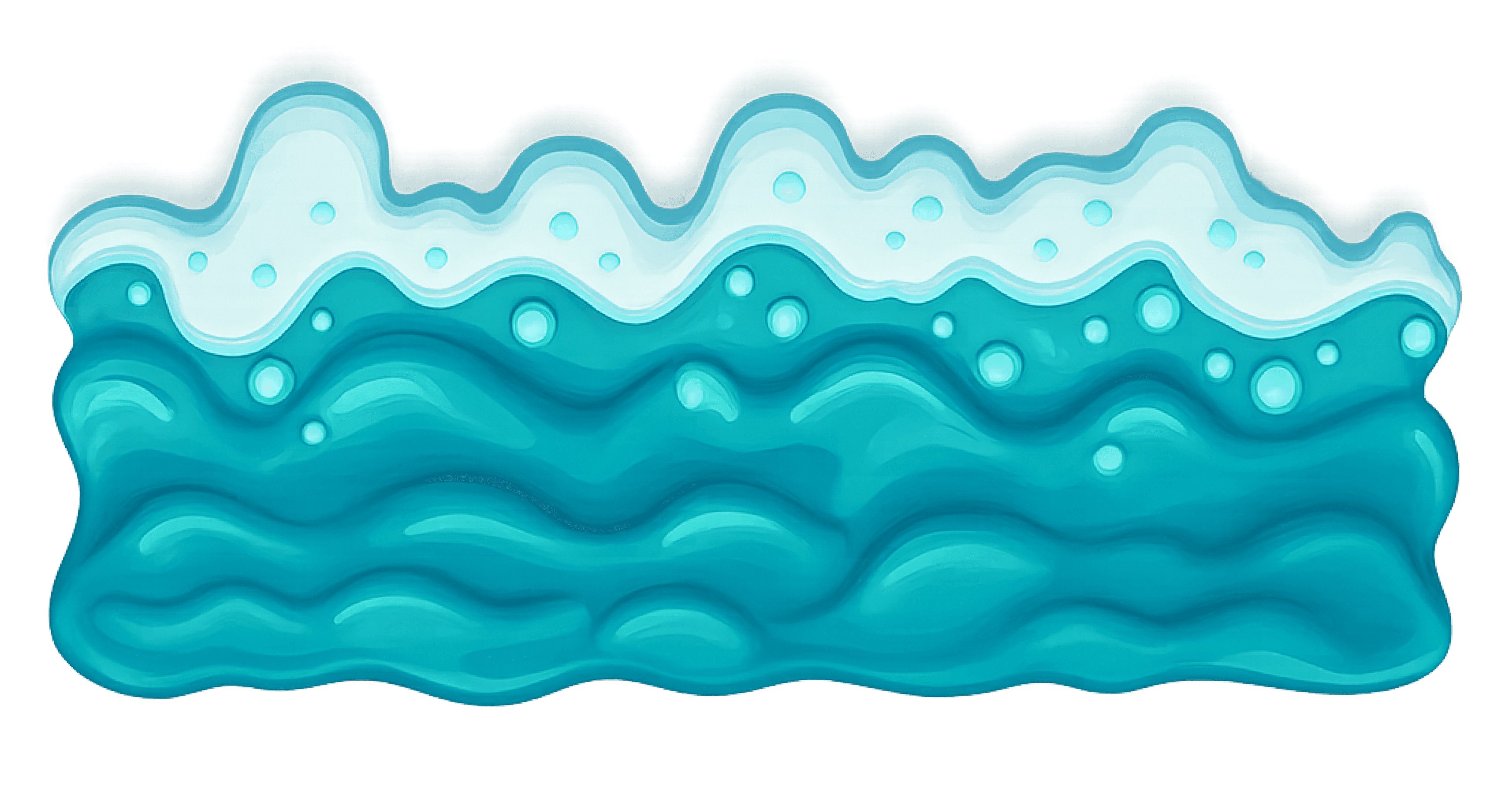 Wave footer