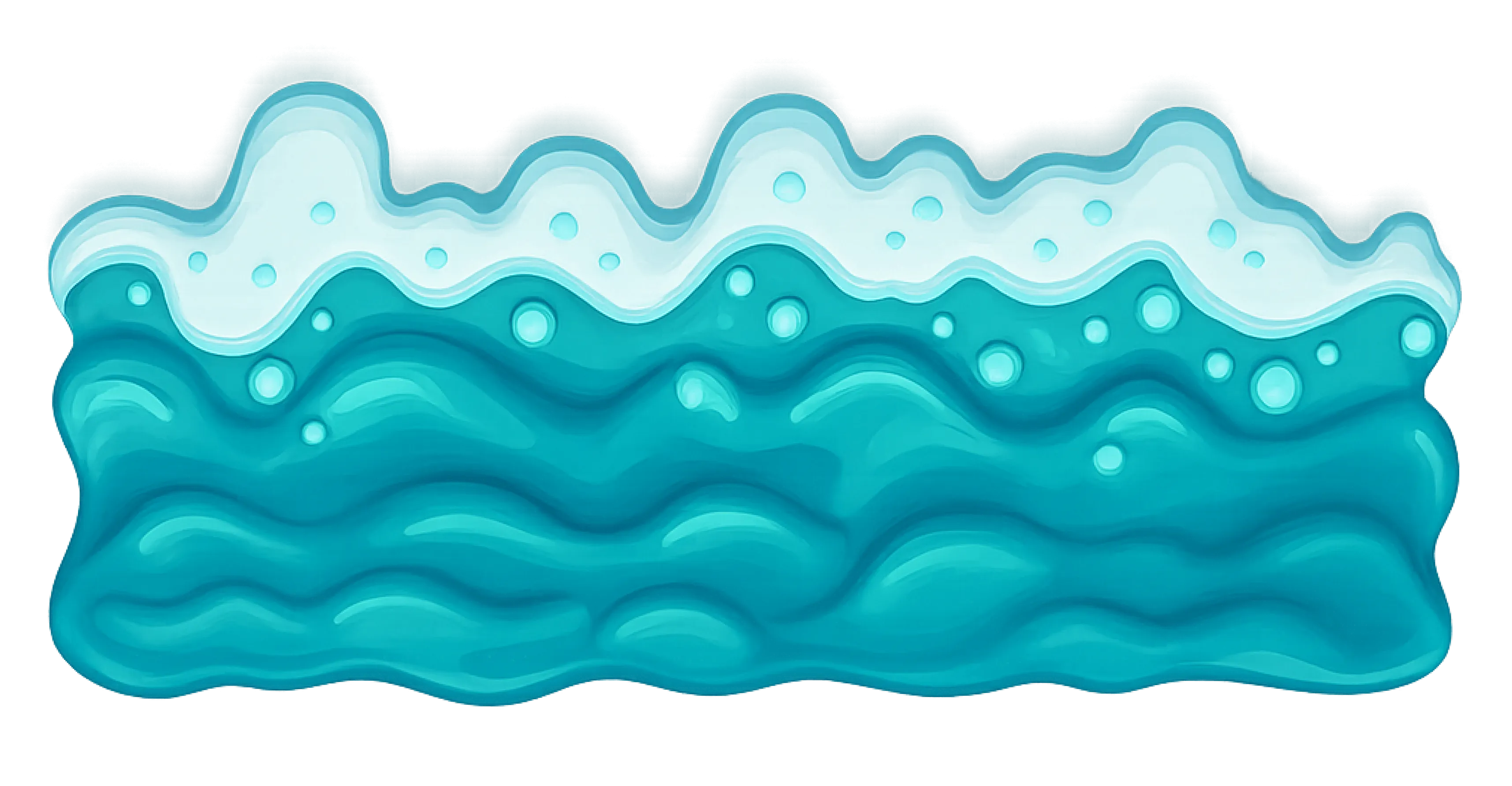 Wave footer
